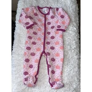 Duck Duck Goose Girls Sz, 6-9 Month One Piece Quilted Outfit. Soft, Adorable